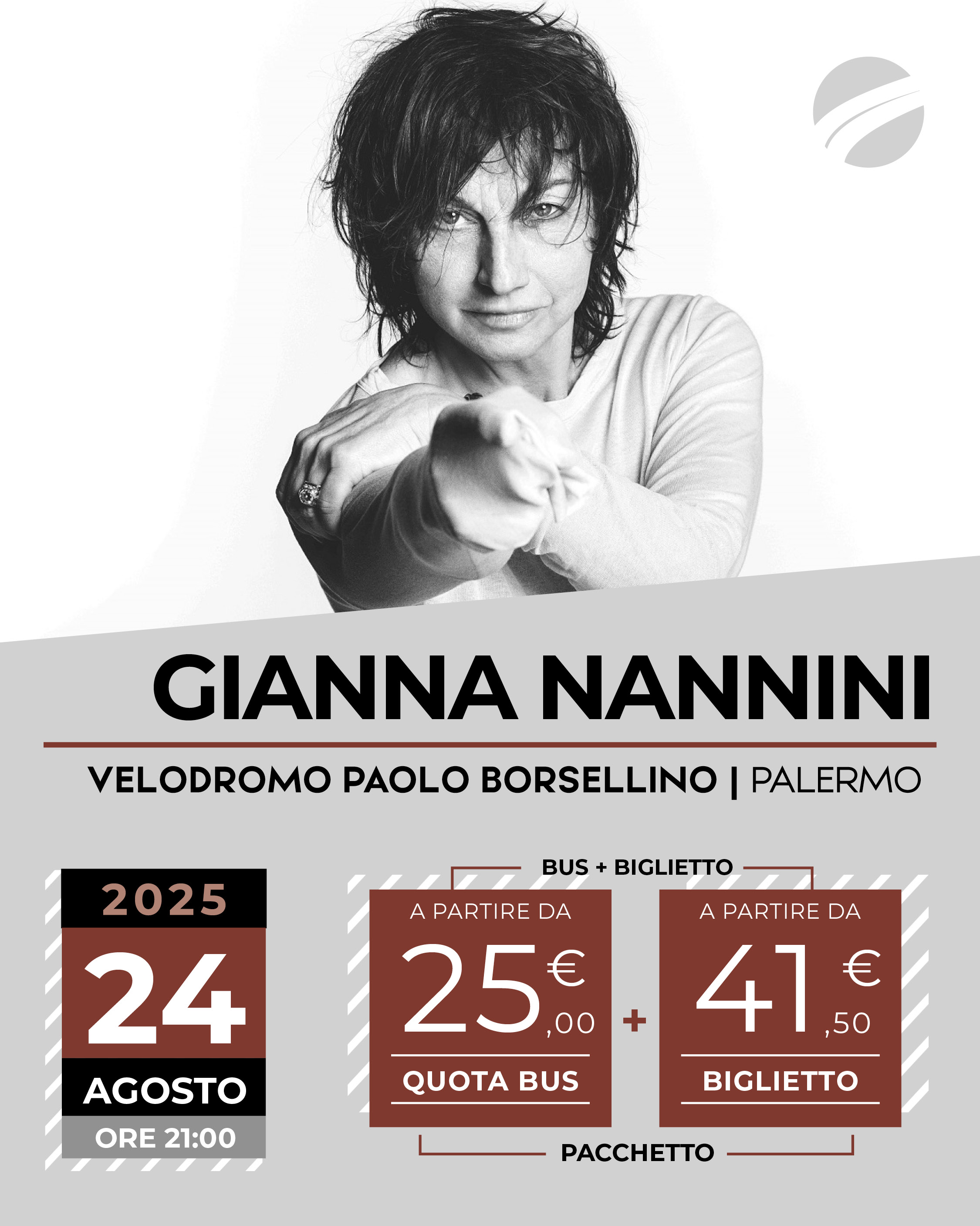 GIANNA NANNINI - PALERMO - 24 AGOSTO 2025