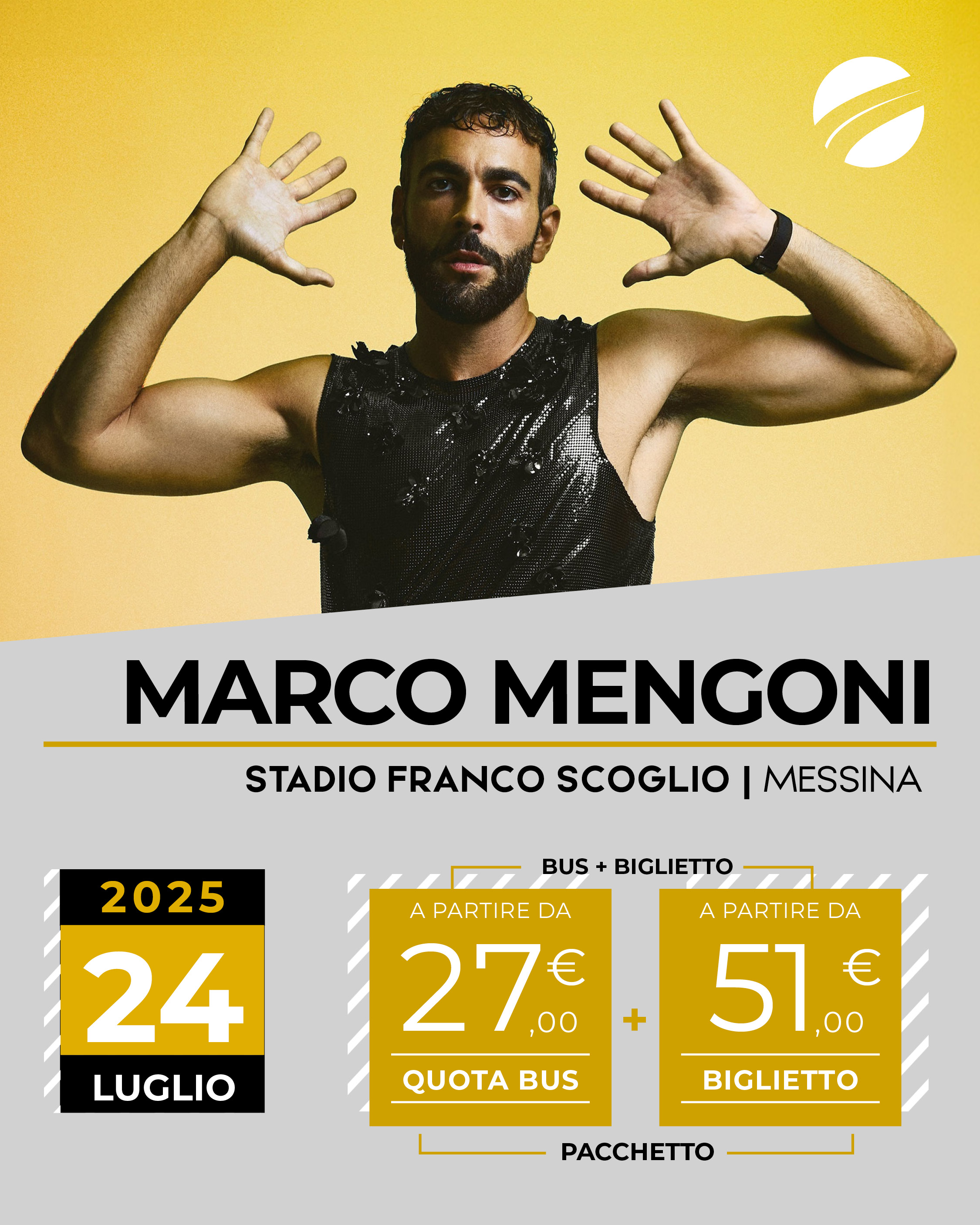 Marco Mengoni - MESSINA - 24 luglio 2025