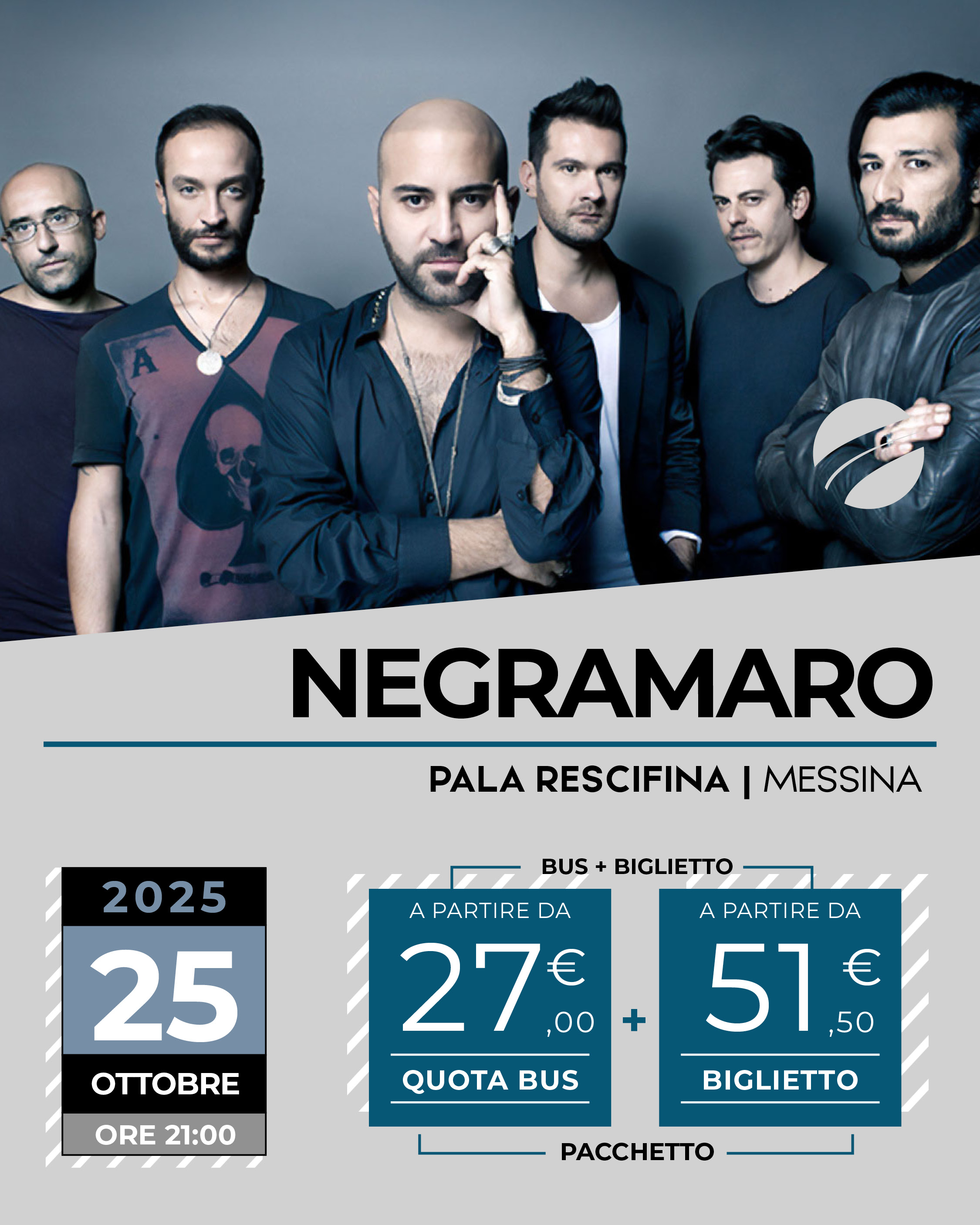 NEGRAMARO - MESSINA - 25 ottobre 2025