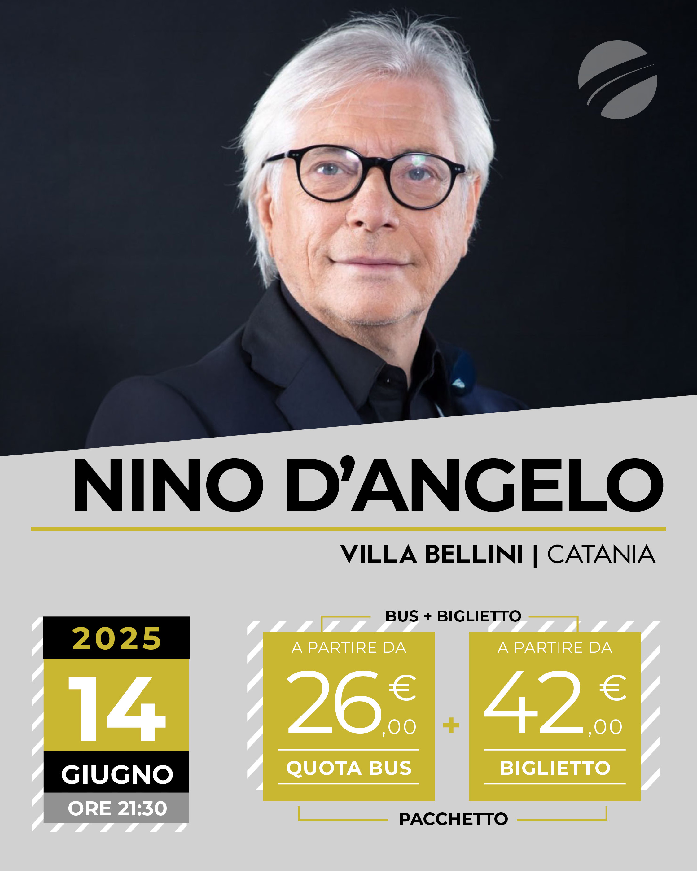 NINO D'ANGELO - CATANIA - 14 GIUGNO 2025