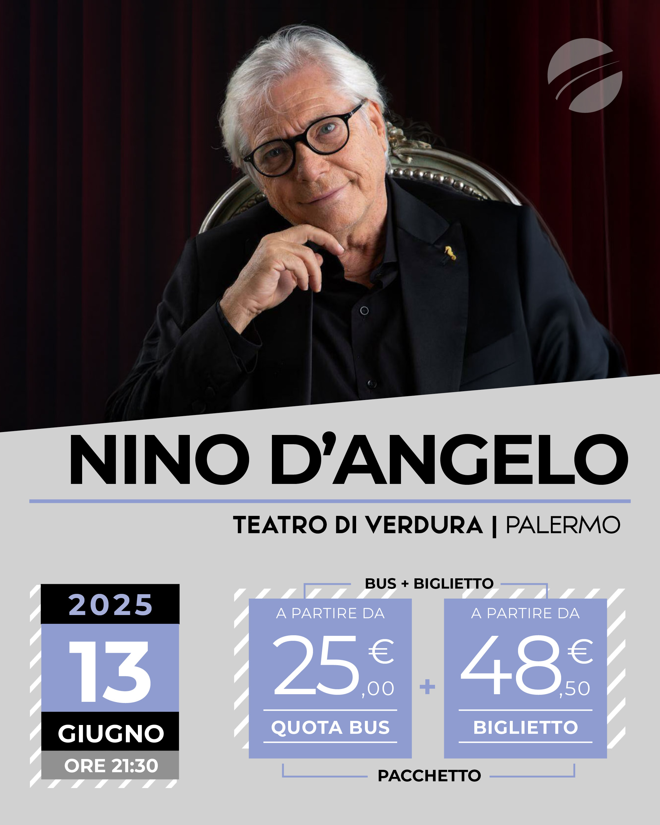 NINO D'ANGELO - PALERMO - 13 GIUGNO 2025