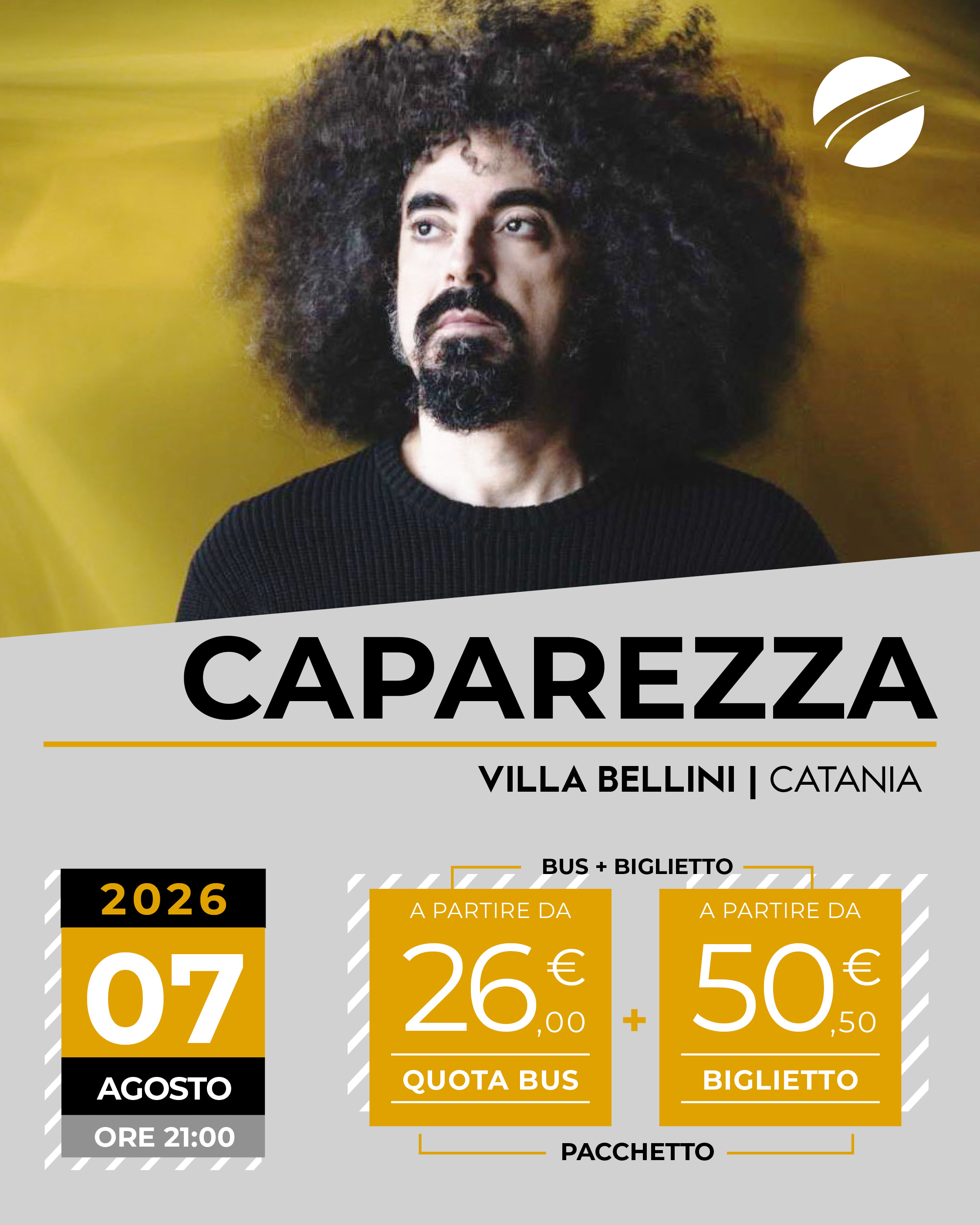 CAPAREZZA - CATANIA - 7 AGOSTO 2026