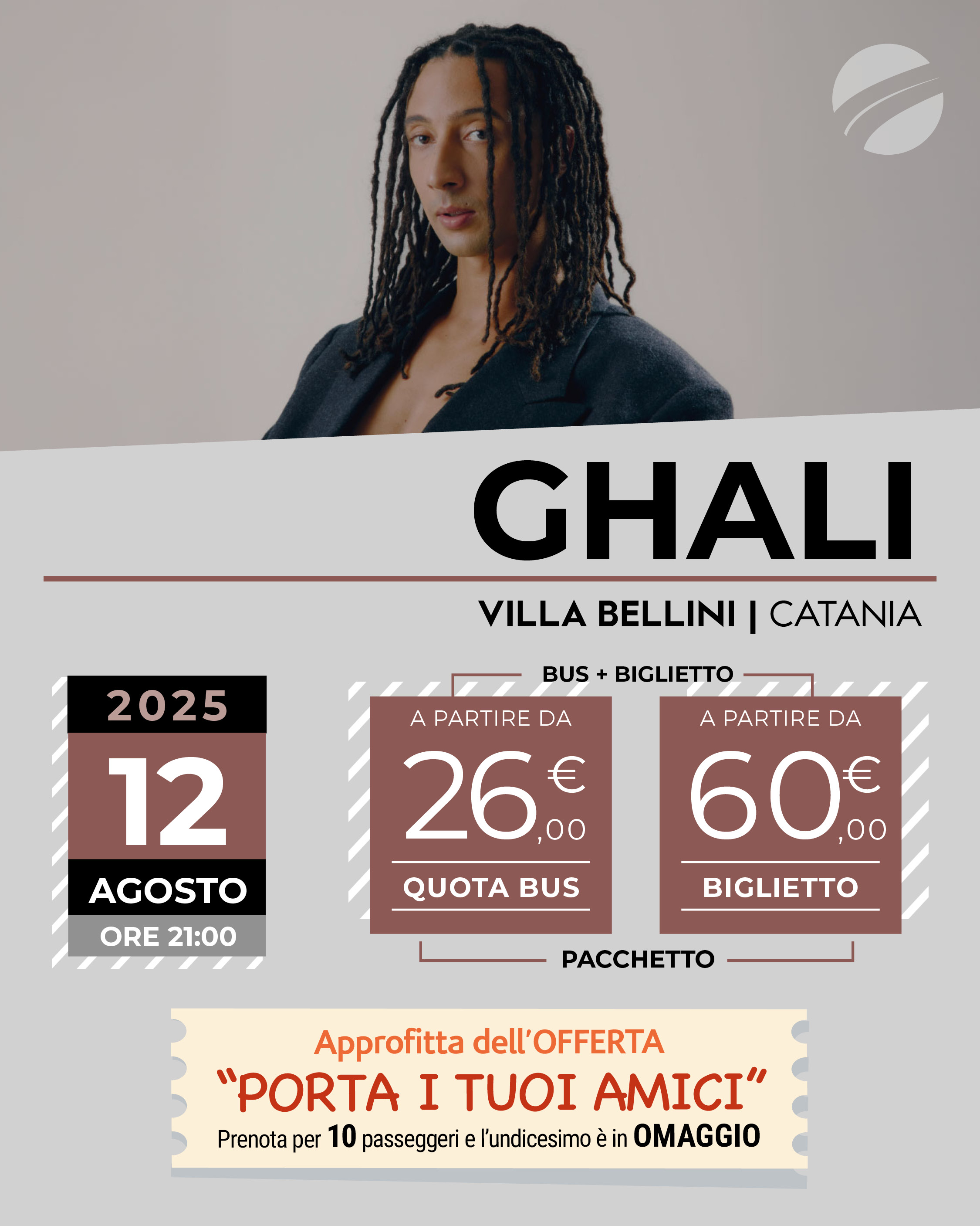 GHALI - CATANIA - 12 AGOSTO 2025