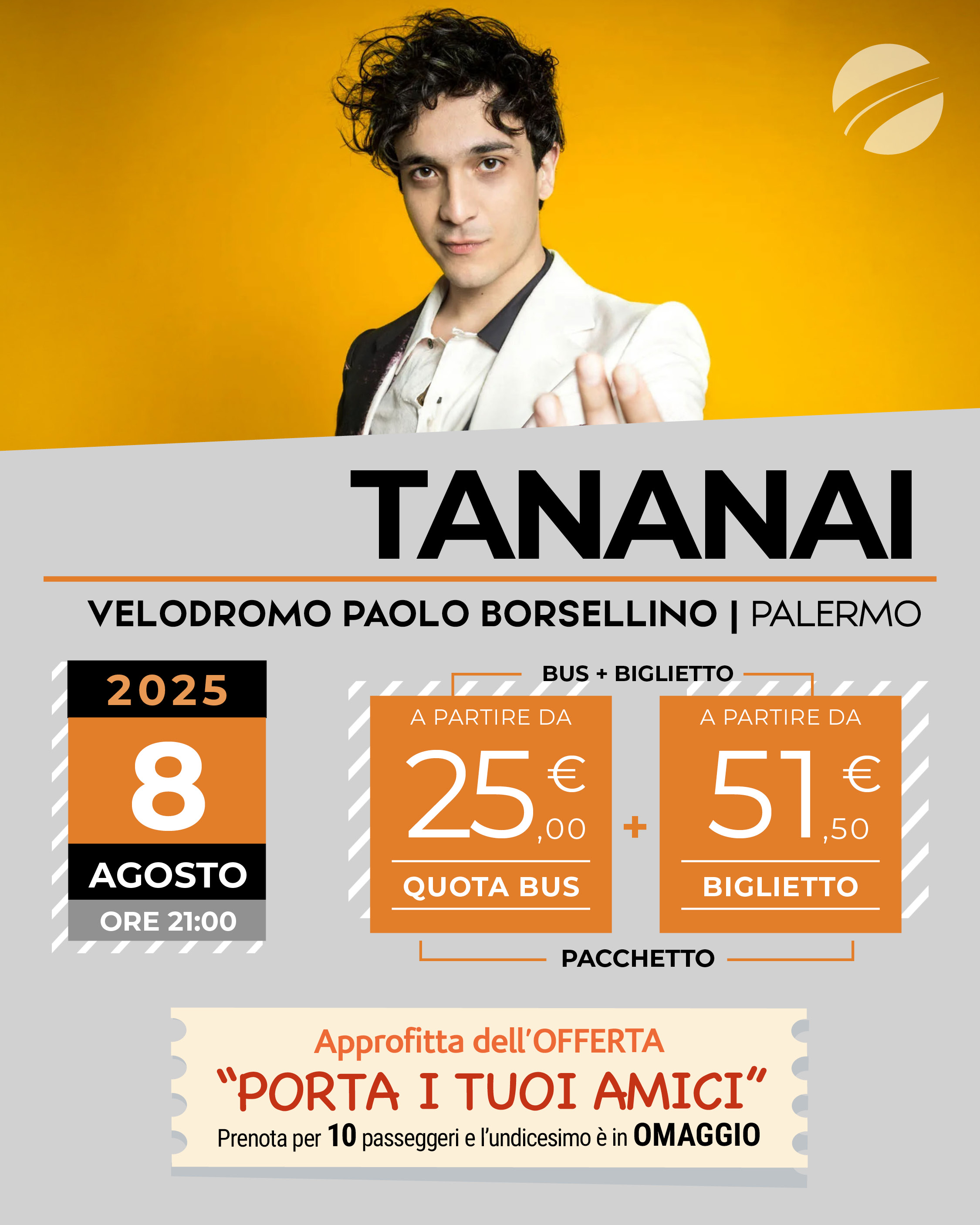 TANANAI - PALERMO - 08 AGOSTO 2025
