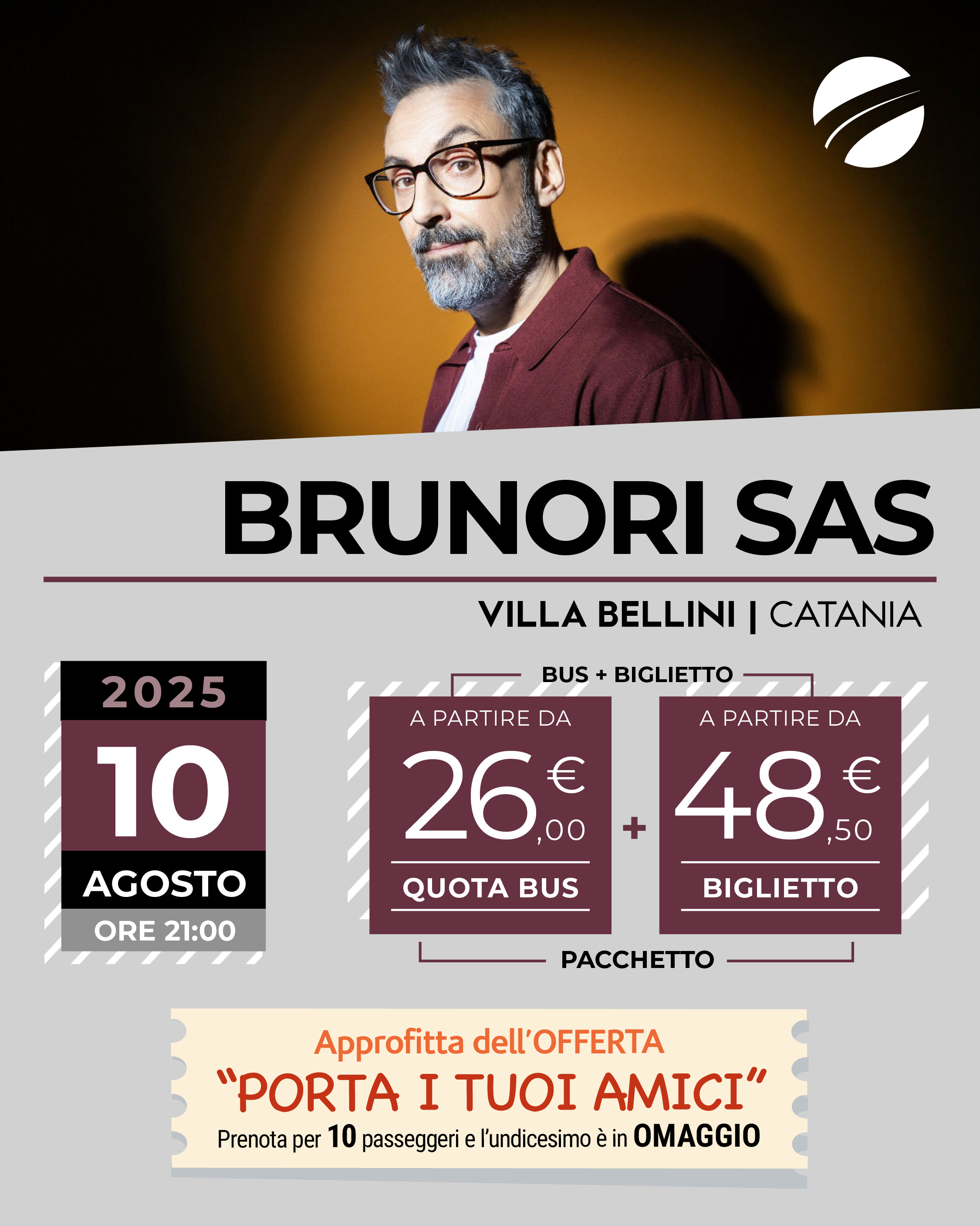 BRUNORI SAS - CATANIA - 10 AGOSTO 2025