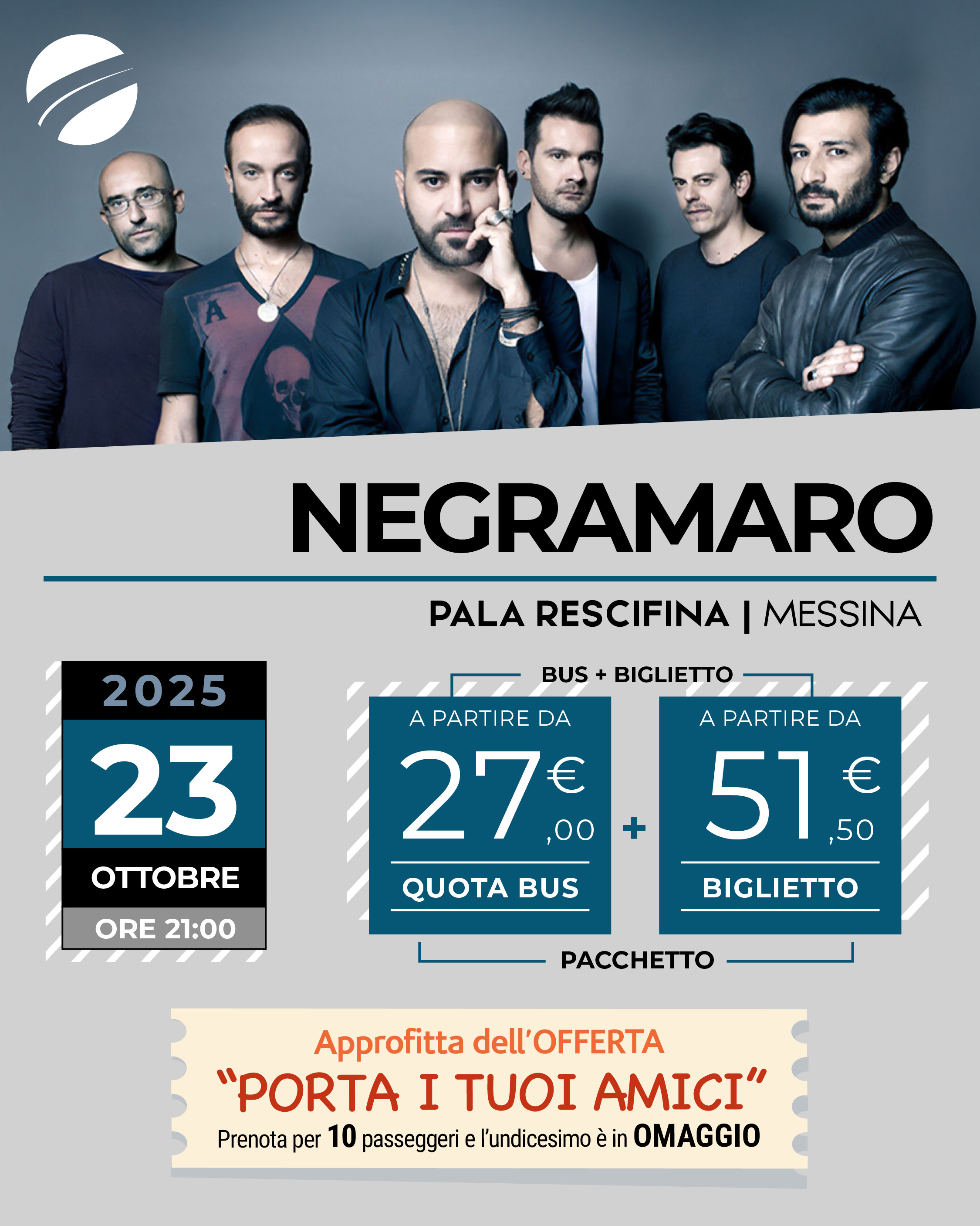 NEGRAMARO - MESSINA - 23 ottobre 2025