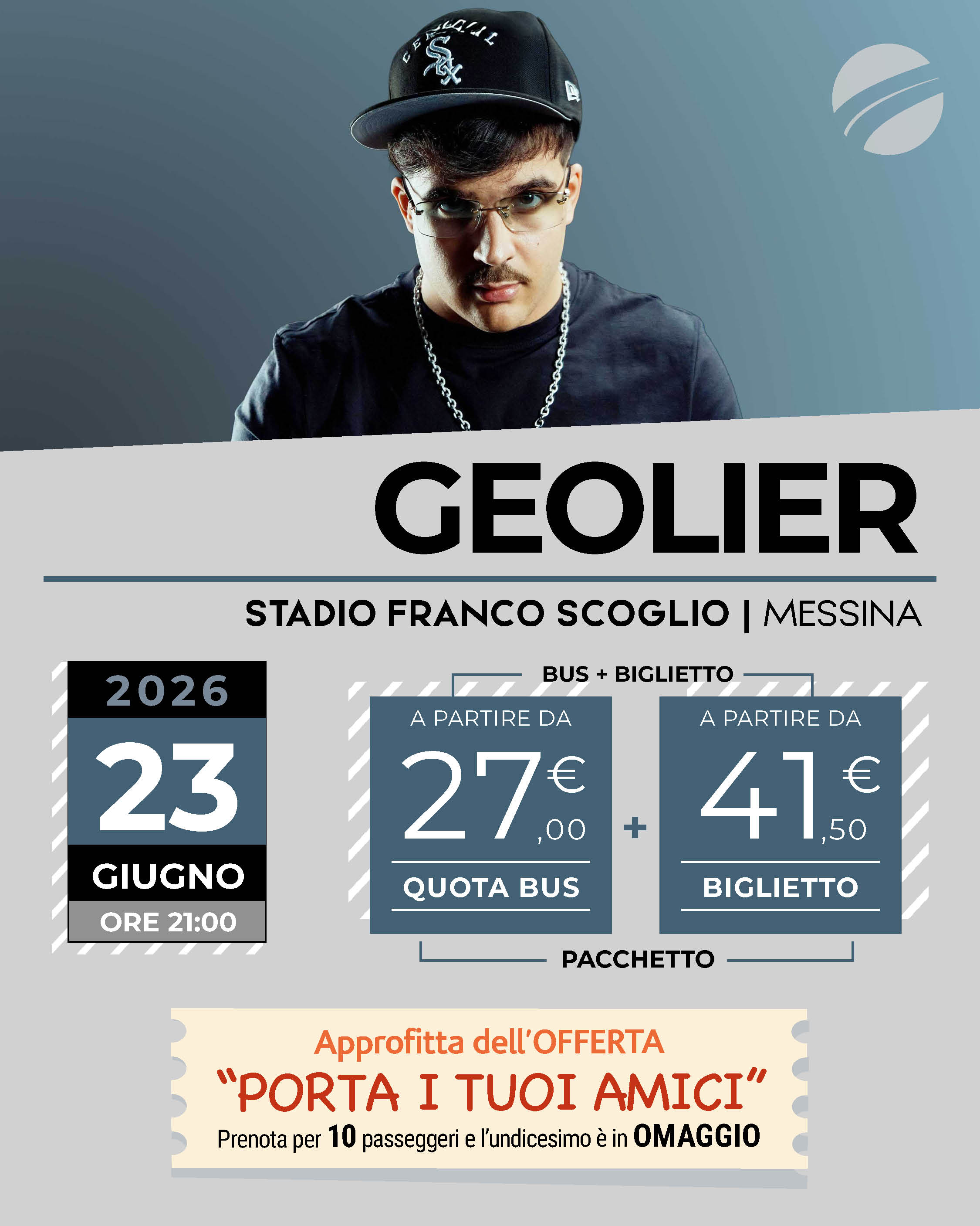 GEOLIER - MESSINA - 23 giugno 2026