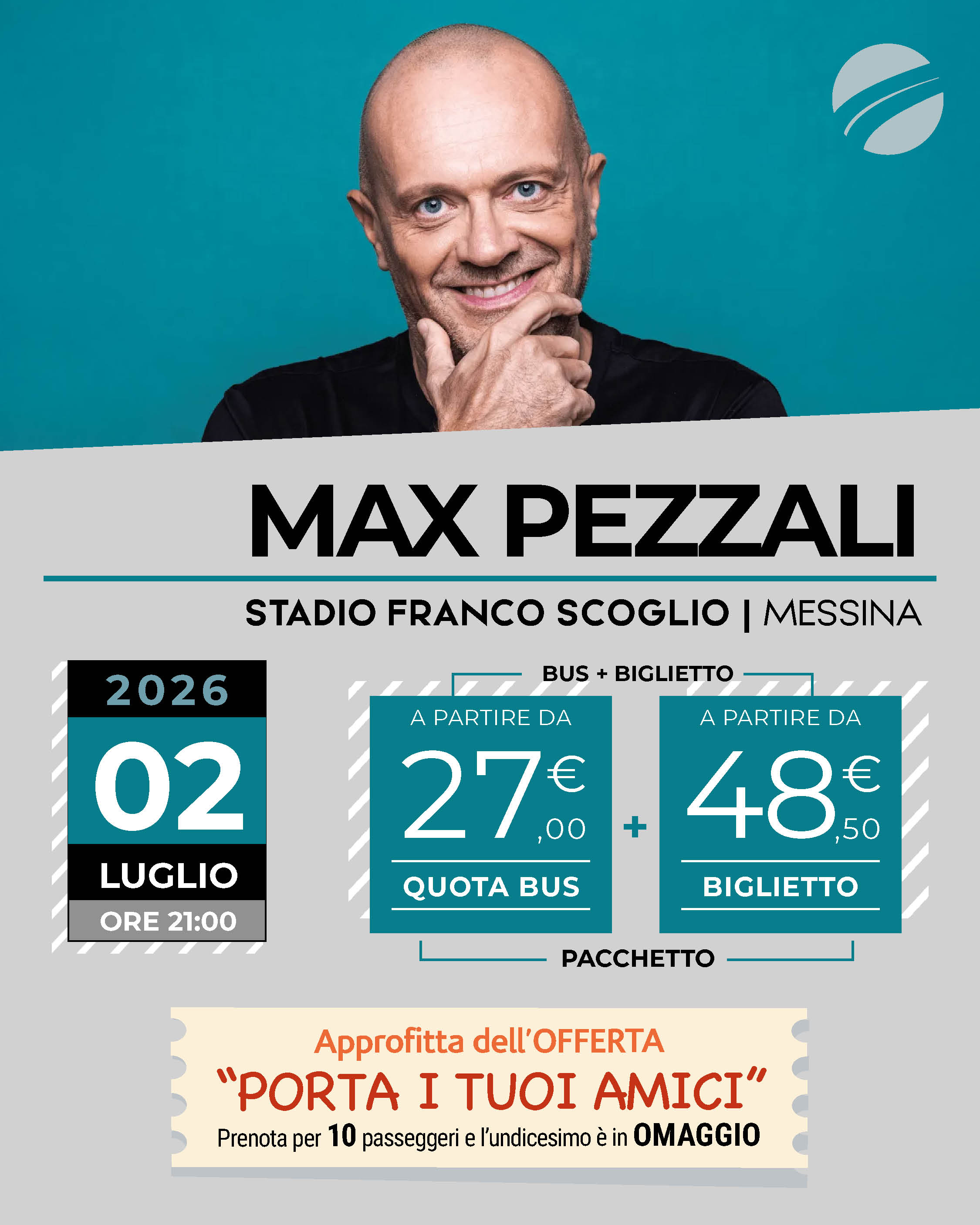 MAX PEZZALI - MESSINA - 02 luglio 2026