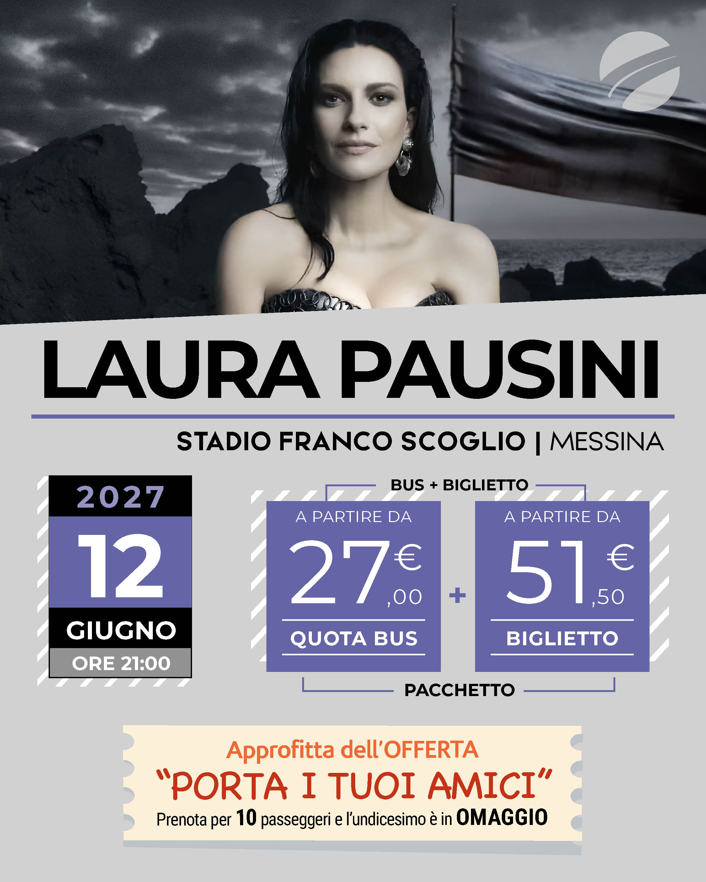 LAURA PAUSINI - MESSINA - 12 giugno 2027