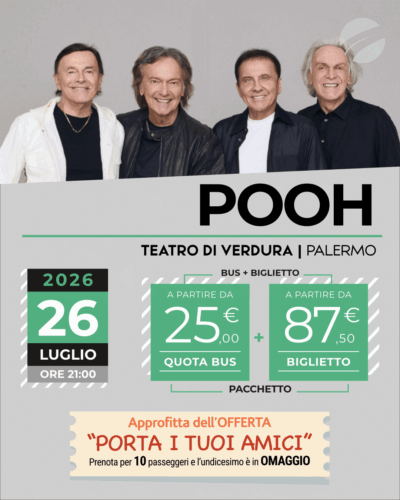 POOH - PALERMO - 26 LUGLIO 2026