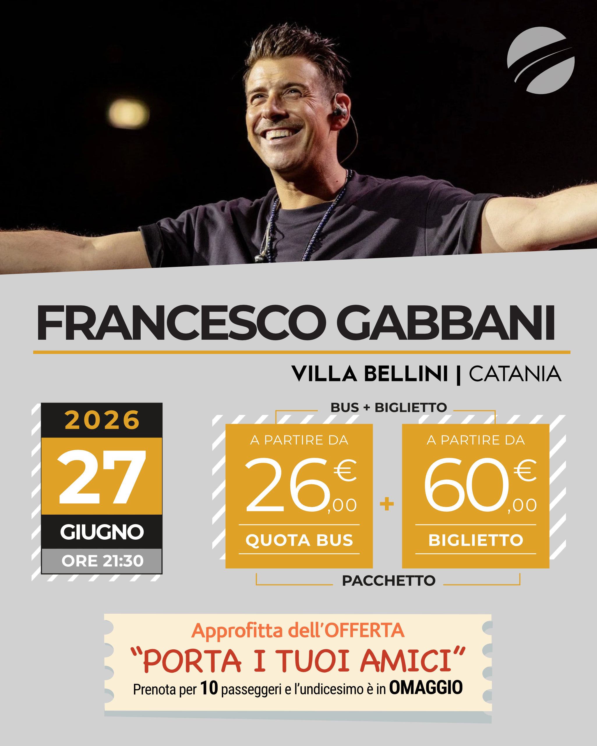 FRANCESCO GABBANI - CATANIA - 27 GIUGNO 2026