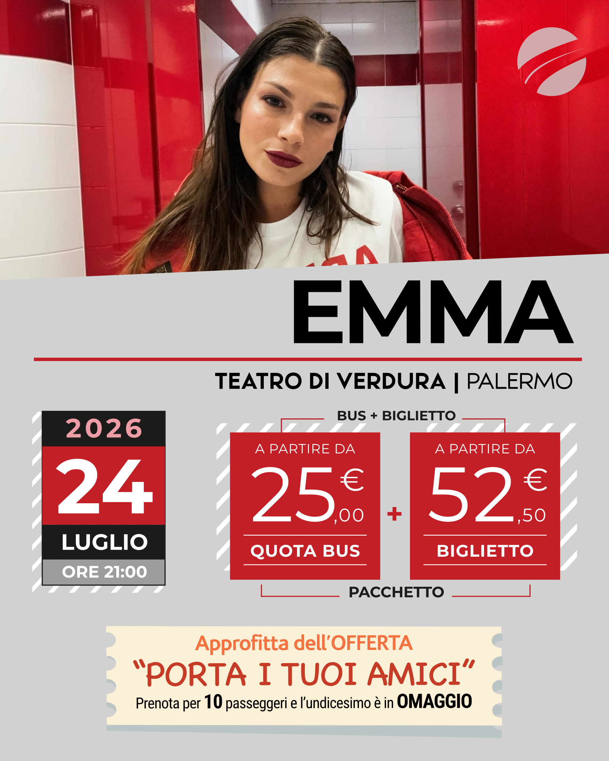 EMMA - PALERMO - 24 LUGLIO 2026