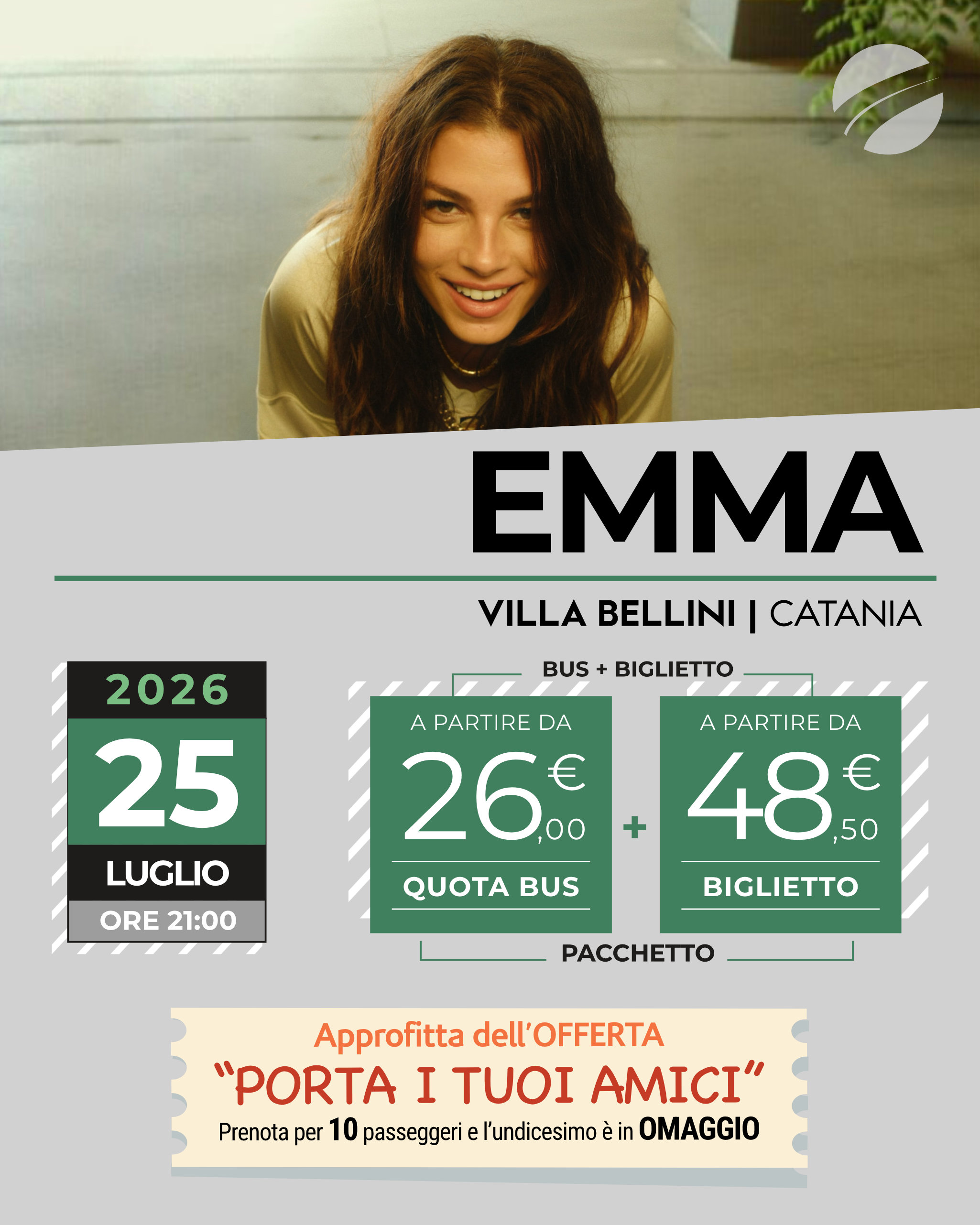 EMMA - CATANIA - 25 LUGLIO 2026