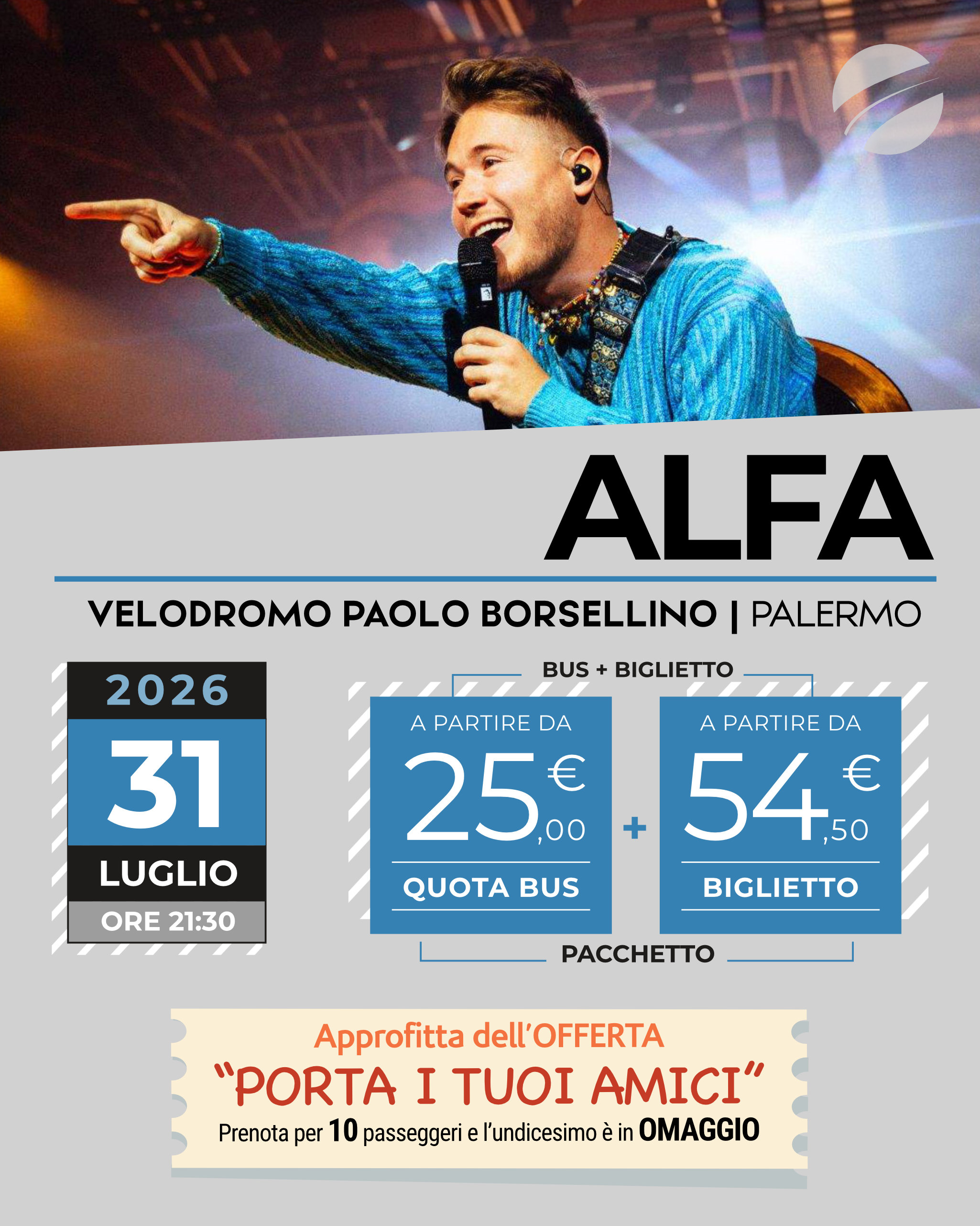 ALFA - PALERMO - 31 LUGLIO 2026