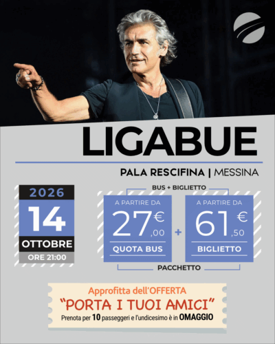 LIGABUE - MESSINA - 14 OTTOBRE 2026