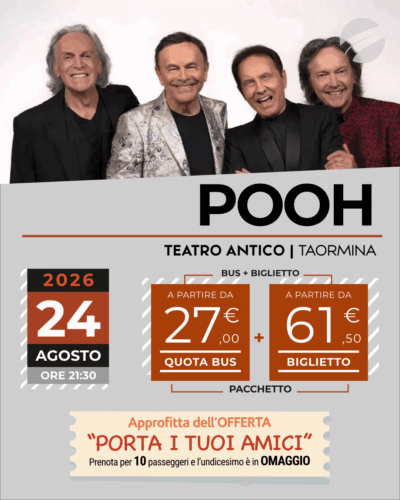 POOH - TAORMINA - 24 AGOSTO 2026