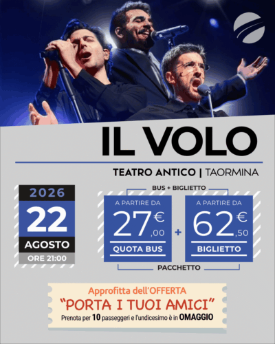 IL VOLO - TAORMINA - 22 AGOSTO 2026