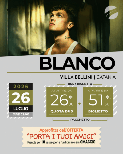 BLANCO - CATANIA - 26 LUGLIO 2026