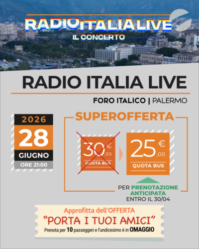 RADIO ITALIA LIVE - PALERMO - 28 GIUGNO 2026