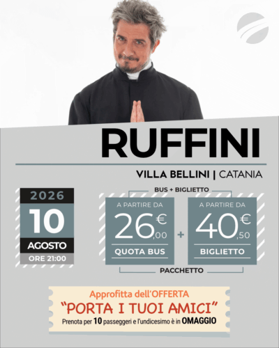 RUFFINI - CATANIA - 10 AGOSTO 2026
