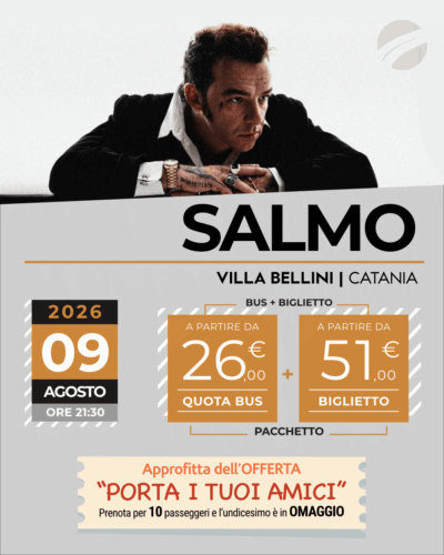 SALMO - CATANIA - 09 AGOSTO 2026