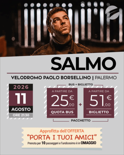 SALMO - PALERMO - 11 AGOSTO 2026