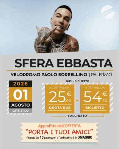 SFERA EBBASTA - PALERMO - 01 AGOSTO 2026