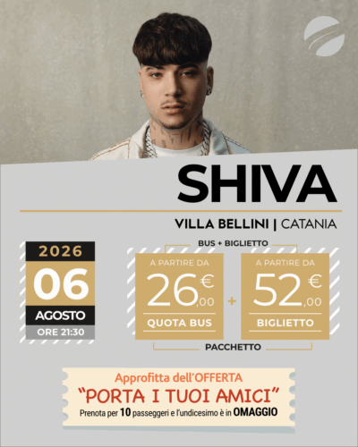 SHIVA - CATANIA - 06 AGOSTO 2026