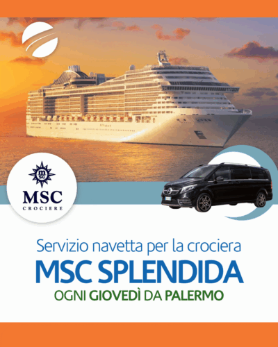 MSC SPLENDIDA - Servizio Navetta per porto di Palermo