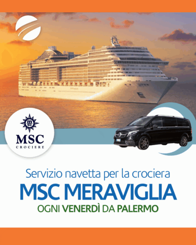 MSC MERAVIGLIA - Servizio Navetta per porto di Palermo