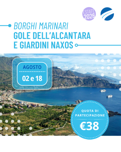GOLE DELL’ALCANTARA E GIARDINI NAXOS