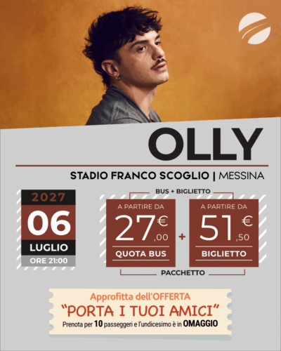 OLLY - MESSINA - 06 luglio 2027