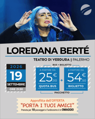 LOREDANA BERTÈ - PALERMO - 19 SETTEMBRE 2026