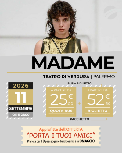 MADAME - PALERMO - 11 SETTEMBRE 2026